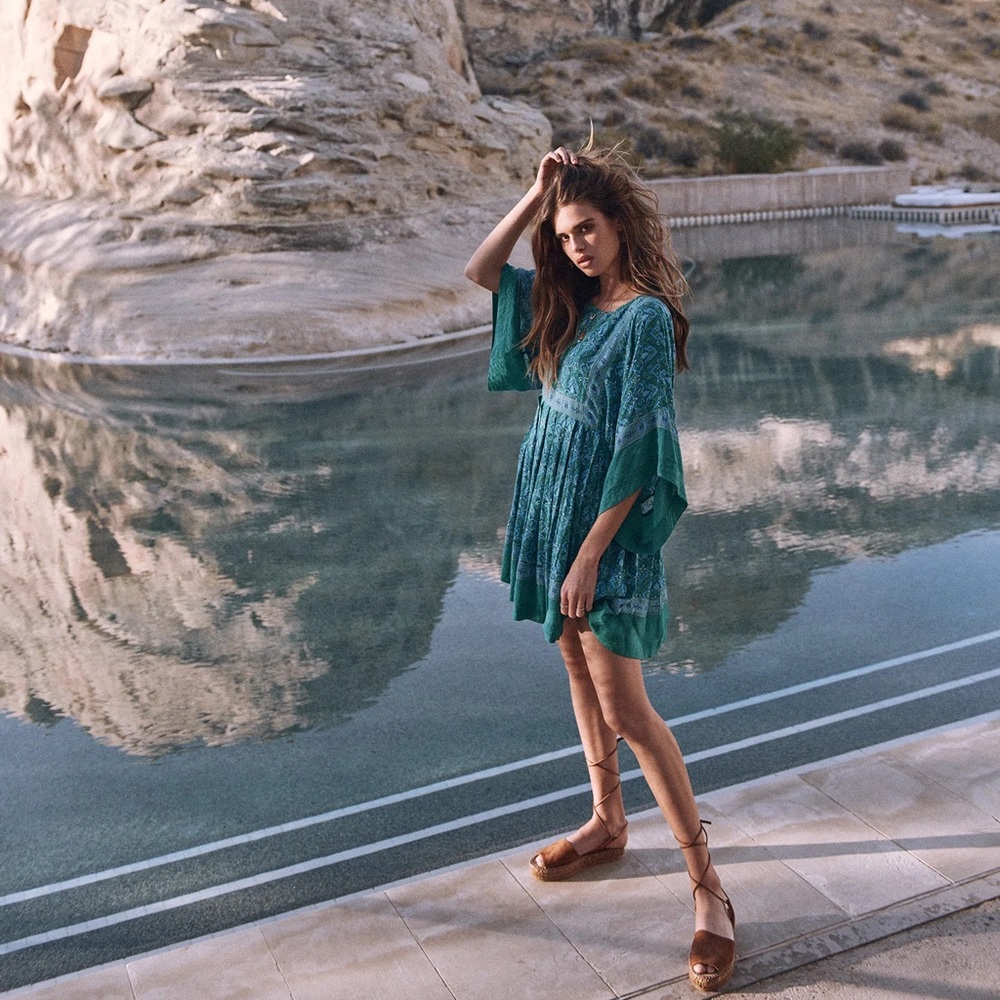 Spell and the Gypsy Collective. Dimond Eyes mini dress. Size S